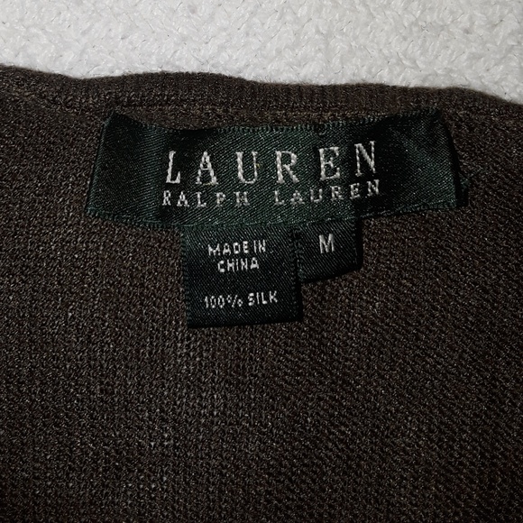 Ralph Lauren 100% silk top - Picture 3 of 3